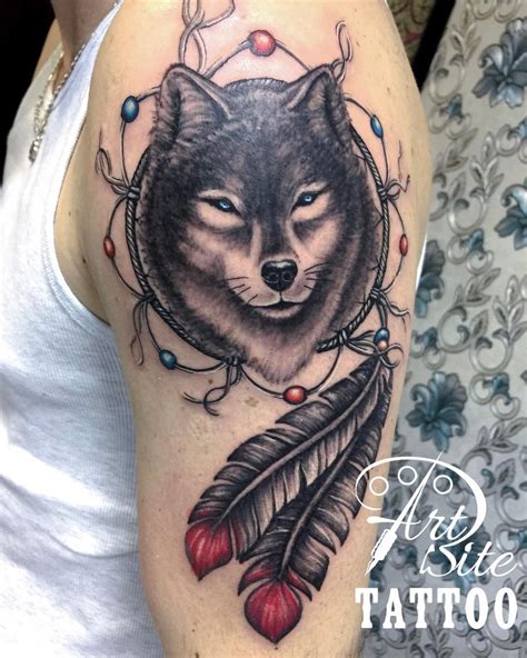 101 Best Wolf Dreamcatcher Tattoo Ideas You Have To See To Believe