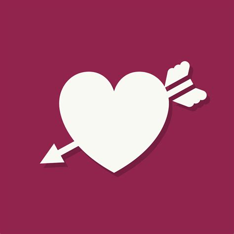 Heart Shape Valentines Day Icon Download Free Vectors Clipart