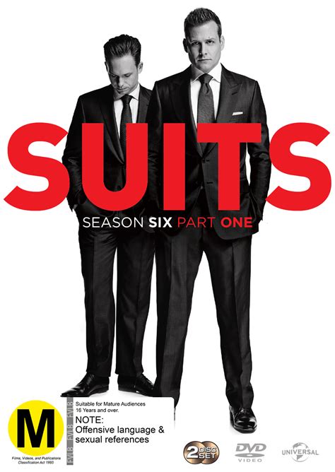 Suits Season 6 Part 1 Dvd Buy Now At Mighty Ape Nz