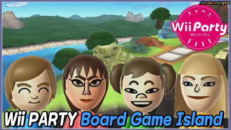 wii party board game island expert com susie vs susana vs midori vs gabi alexgamingtv