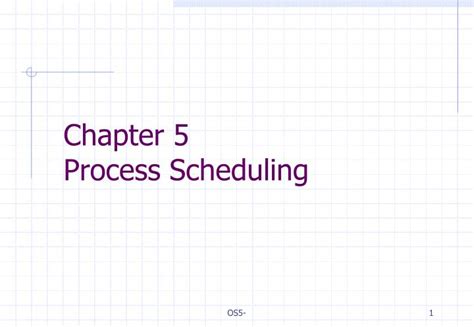 Ppt Chapter 5 Process Scheduling Powerpoint Presentation Free Download Id5706120