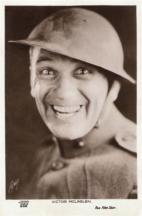 Victor Mclaglen In What Price Glory 1926 French Postcard Flickr