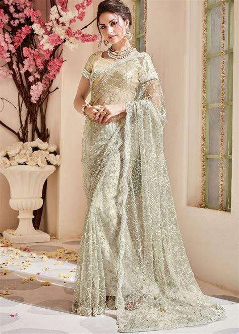 9 Dazzling Reception Sarees For Indian Weddings That Make You A