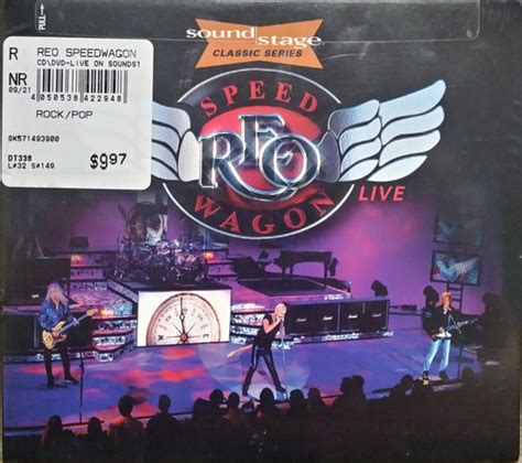 Reo Speedwagon Live On Soundstage 2018 Cd Discogs