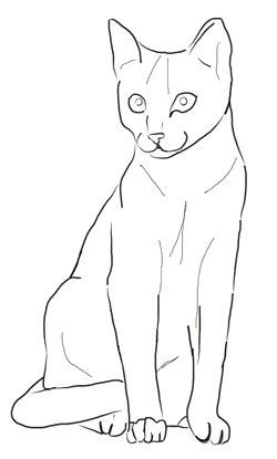 We have collect images about cat outline drawing easy including images, pictures, photos, wallpapers, and more. How to Draw a Cat - Draw Step by Step