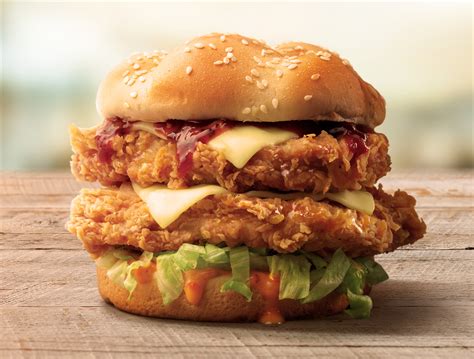 Crispy, spiced coating and succulent chicken, you'll love it! KFC BURGERS | KFC Australia