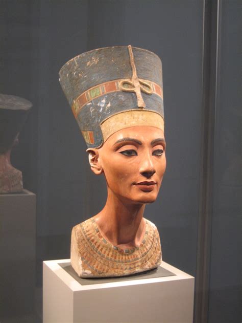 Bust Of Queen Nefertiti 1336 Bce Was The Wife Of The Pharaoh