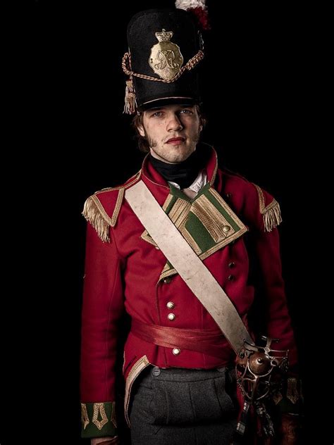 British Line Officer 200th Waterloo British Army Uniform British