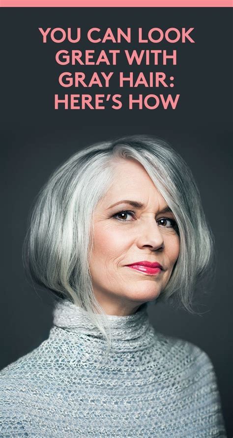 You Can Look Great With Gray Hair Heres How Aura Friedman A Hairstylist At The Sally