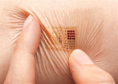 Wearable Health Monitors Move To The Next Level Electronic Skin