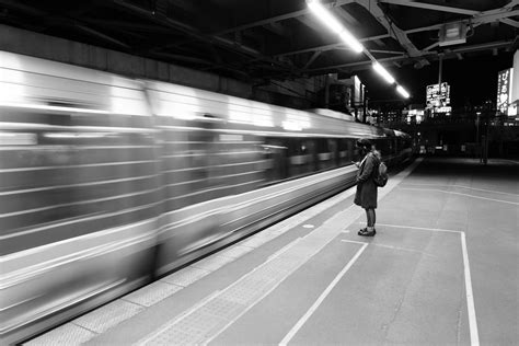 A Passing Train By Kazuhiro Komai