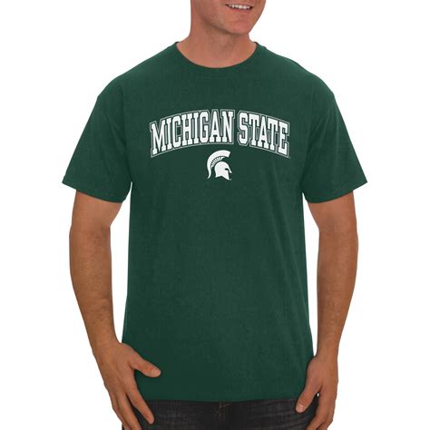 Russell Ncaa Michigan State Spartans Big Mens Classic Cotton T Shirt