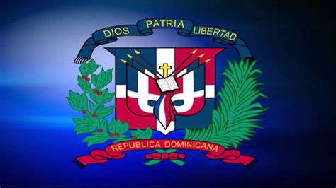 Escudo De La Bandera Dominicana Youtube