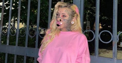 Teen Turns Herself Into Bimbo Barbie With Tattooed Eyeballs And