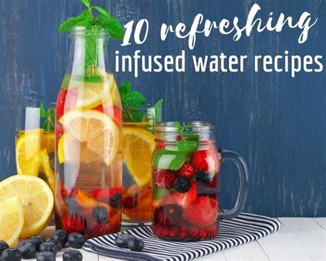 10 Refreshing Infused Water Recipes Just A Pinch