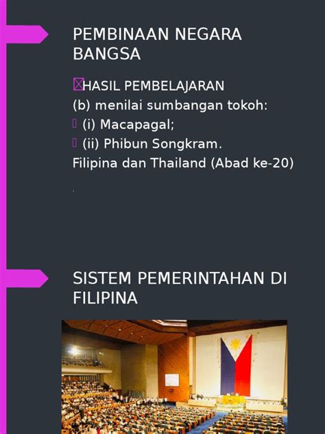 Ibukotanya adalah kuala lumpur, sedangkan putrajaya menjadi pusat pemerintahan federal. Sistem Pemerintahan Di Thailand