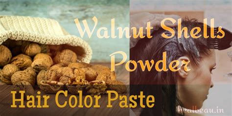 The most common black walnut powders contain ground shells and hulls. Walnut Shells Powder Hair Color Paste to Dye Hair Naturally