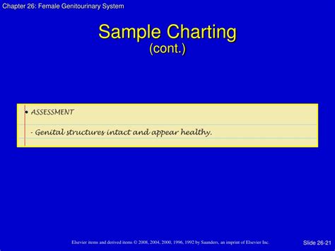 PPT Assessment Of The Female Genitourinary System PowerPoint