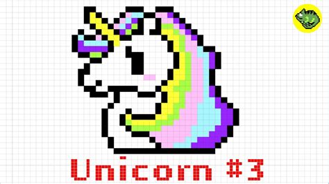 Pixel Art Easy Unicorn