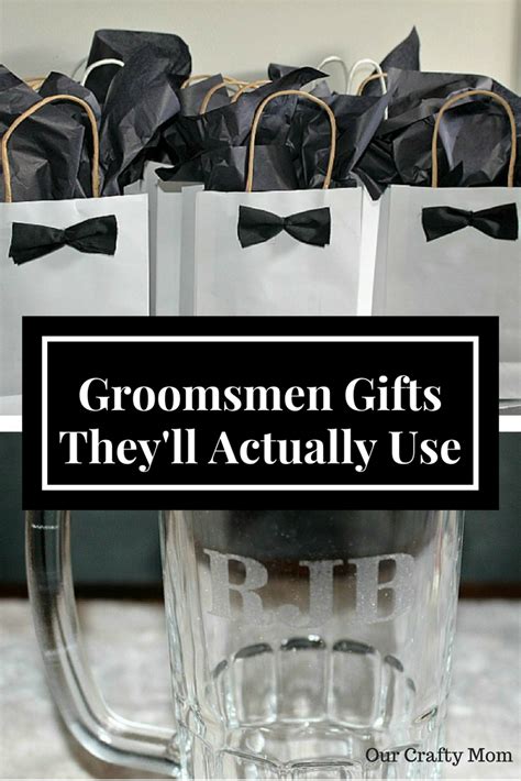 Because your boys deserve some small compensation for putting up with your bullshit. DIY Wedding Groomsmen Gifts They'll Actually Use