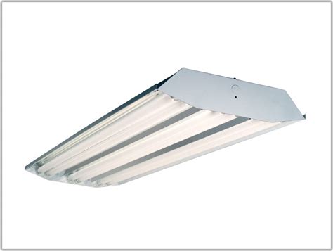 High Bay 6 Lamp T8 Fluorescent Fixture Lamps Home Decorating Ideas