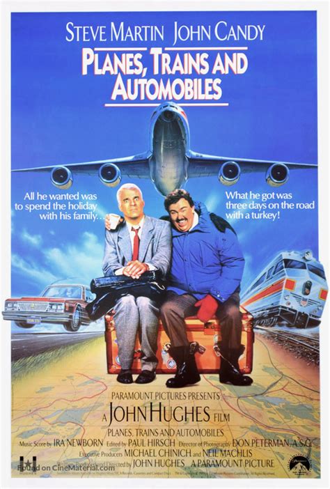 Planes Trains And Automobiles 1987 Movie Poster