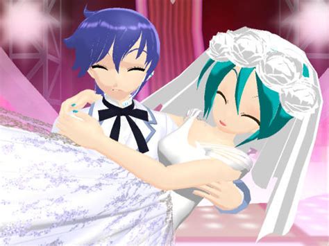 MMD Miku And Kaito Wedding By NadeshikoLove1 On DeviantArt