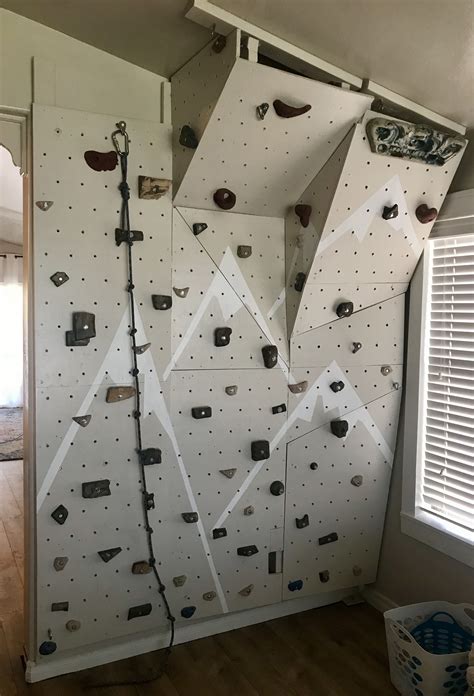 Build A Home Climbing Wall For Fun And Fitness Home Wall Ideas
