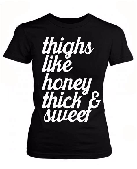 thighs like honey thick and sweet black tee muscles and donuts