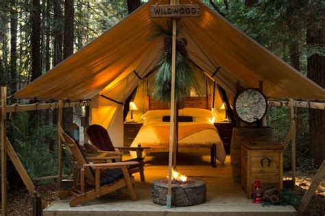 What Is Glamping Fancy Camping Four Generations One Roof