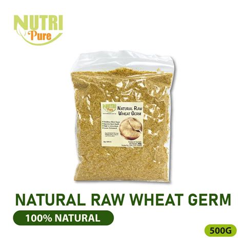 Nutri Pure Natural Raw Wheat Germ 500g 天然小麦胚芽