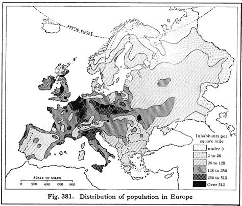 Harta Densitatii Populatiei In Europa 1916 Profu De Geogra
