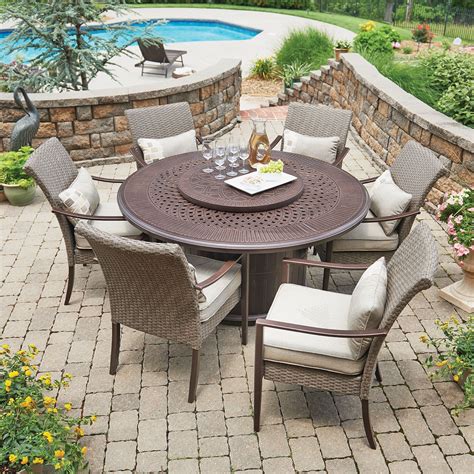 ¡cocina con sam's club puerto rico! Sunjoy Fairbanks 8-Piece Dining Set with LP Fire Table ...