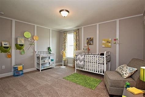 Neutrales grau am boden vermittelt größe bild 4 schöner. 60 Ideen für Babyzimmer Gestaltung -Möbel und Deko wählen