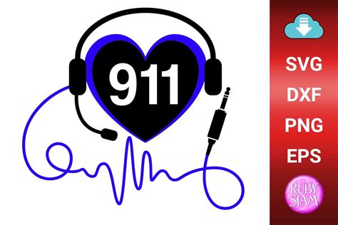 911 Dispatcher Heart Svg Porsche 911 Gráfico Por Ruby Siam · Creative