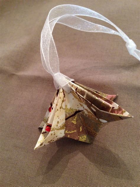 How To Make An Origami Ornament For Christmas Origami Ornaments