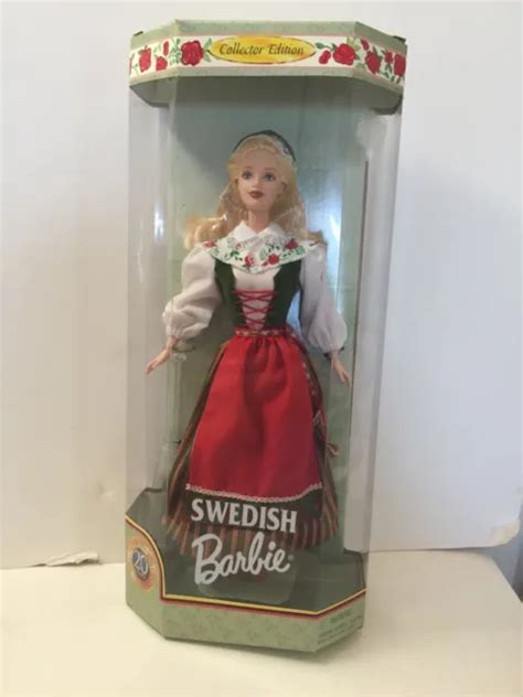 swedish 1999 barbie doll dolls of the world collector edition mattel 35 00 picclick