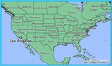 Where is Los Angeles? - Los Angeles Map - Map of Los Angeles ...