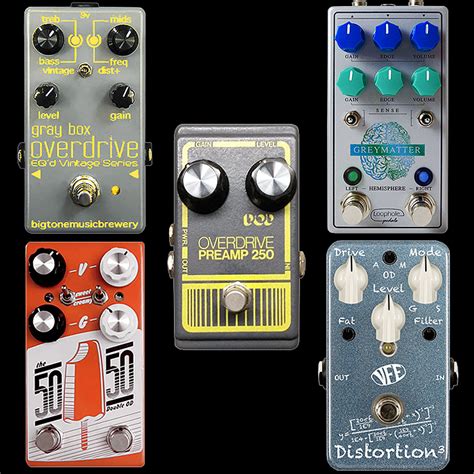 Guitar Pedal X GPX Blog 4 Great Extended Range DOD250 Style Overdrives