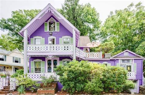 Pin By Karen Scott On Love Purple Historic Homes For Sale Purple Home Historic Homes