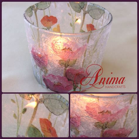 22 Making Decoupage Candle Holders