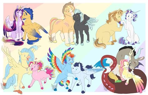 Next Gen Couples By Arexstar On Deviantart My Little Pony Comic My