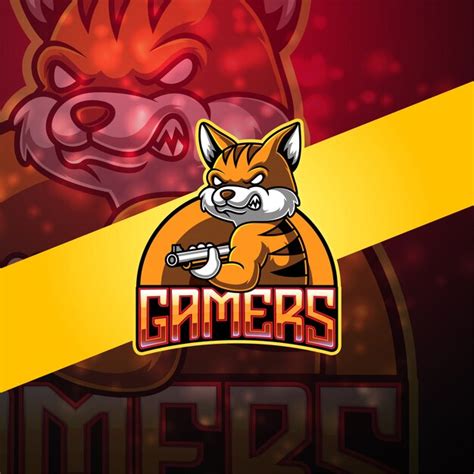 Premium Vector Gamers Esport Mascot Logo Design