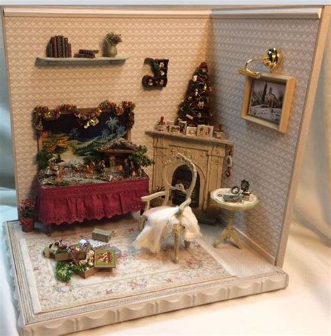 Miniature Roombox Is Gorgeous Miniatures Tutorials Decor Home Decor