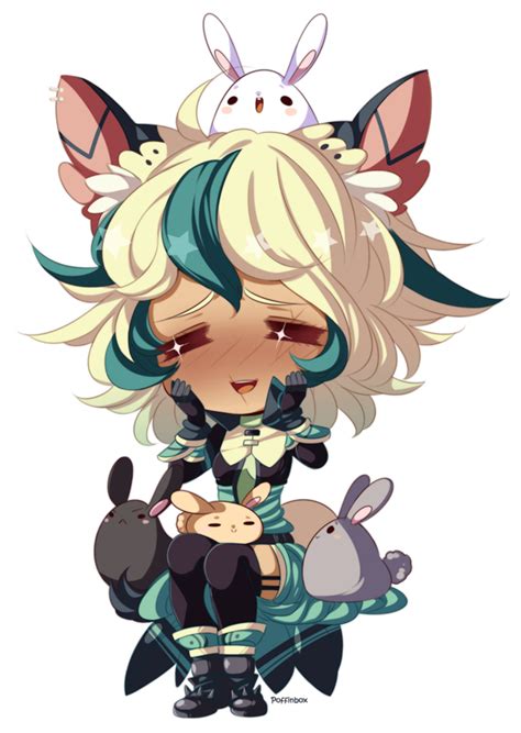 Bunny Assimilation Is Almost Complete Anime Chibi Cute Chibi Chibi