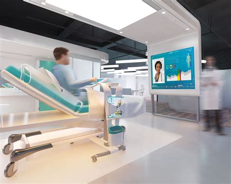 This Patient Room Of The Future Is Unapologetically Modern Metropolis