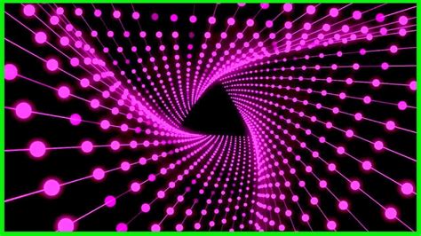 Background Loop 💕 Pink Neon Light Tunnel Vj Loop Animated Background Video Copyright Free