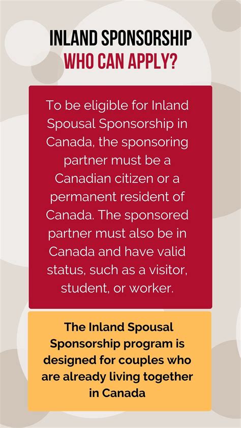 inland spousal sponsorship canada a step by step guide