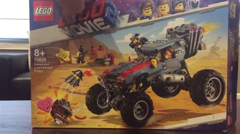 Lego Movie 2 Set Emmet And Lucys Escape Buggy Youtube