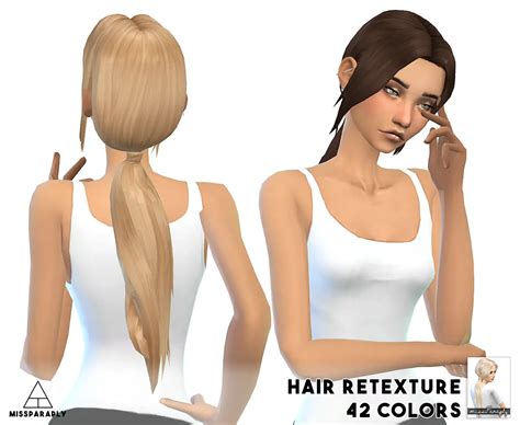 Sims 4 Hairs Aveira Sims 4 Clay Hair Recolors Updated